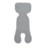 Protectie antitranspiratie pentru scaun auto copii, Grupa 0+, AirCuddle, gri
