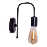 Cumpara ieftin Aplica de perete cu 1 lumina Habni Pako World Negru 20x20x25 cm