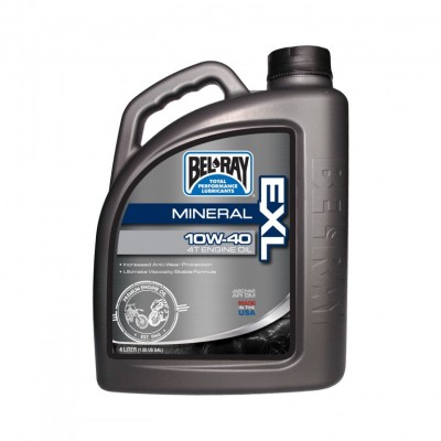 Ulei Bel-Ray EXL, mineral 10w40, 4T, 4L Cod Produs: MX_NEW BR4124 foto