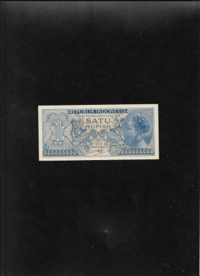 Rar! Indonezia 1 rupiah rupie 1954! seria073111 aunc/unc foto