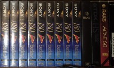 Casete VHS 3 ore foto
