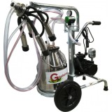 Aparat de muls Vaci Gardelina 130 INOX IC, 30L INOX, 1 post, 180 l/min, 8 bovine pe ora