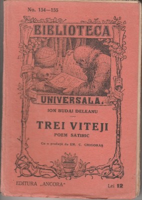 Ion Budai Deleanu - Trei viteji foto