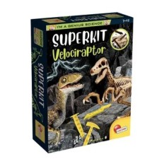 Set educativ Experimentele micului geniu - Kit paleontologie Velociraptor