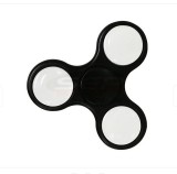 Fidget Spinner cu LED Negru