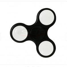 Fidget Spinner cu LED Negru