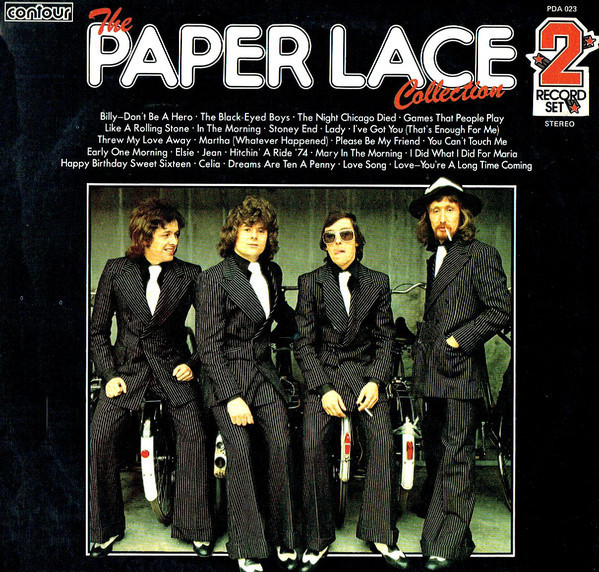 Vinil 2XLP Paper Lace &ndash; The Paper Lace Collection (VG)