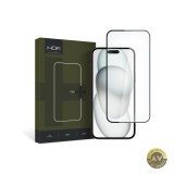 Folie de protectie Ecran HOFI PRO+ pentru Apple iPhone 15 Sticla Securizata Full Glue 2.5D Neagra