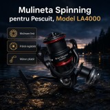 Mulineta Spinning pentru Pescuit, Model LA4000