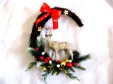 coronita de craciun cu cerb 50805