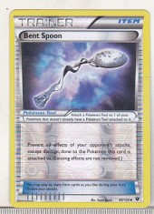 bnk crc Cartonas Pokemon 2016 Bent Spoon holo 93/124
