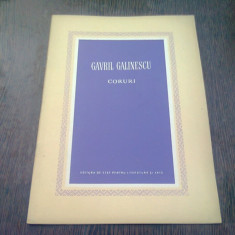 CORURI - GAVRIL GALINESCU