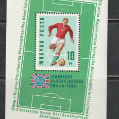 Ungaria 1966 - Campionatul Mondial de Fotbal Anglia S/S 1v MNH