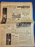 ziarul sportul popular 3 august 1966 - echipele care au promovat in divizia B - cfr timisoara si unirea dej