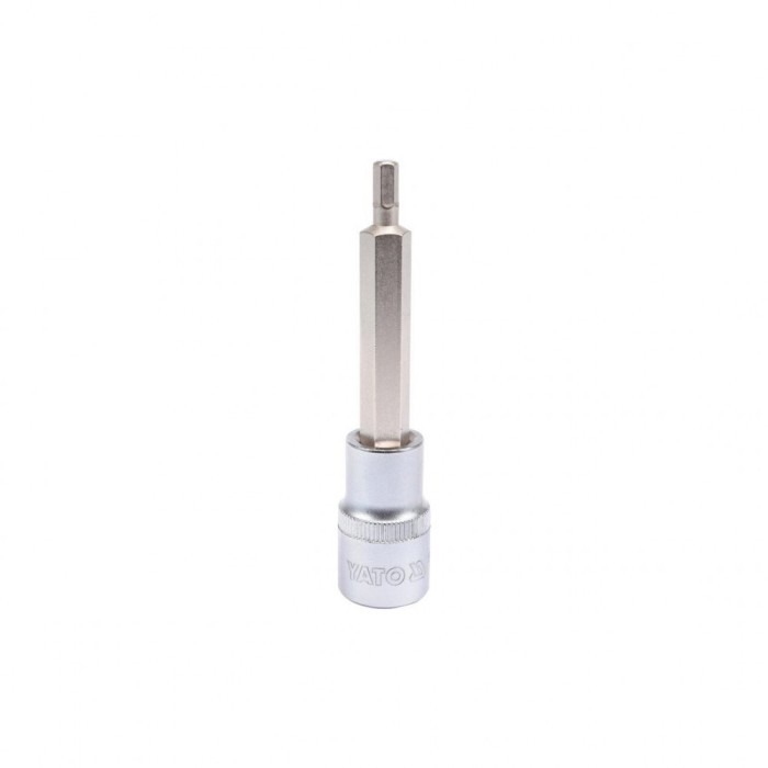 Bit hex 5 mm cu adaptor 1/2&quot; 100 mm Yato YT-04391