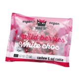 Cookie cu fructe de padure bio 50g Kookie Cat