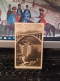 Comarnic, Cascada și podul dela Valea lui Bogdan, circa 1925, 205, Necirculata, Printata
