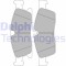 Delphi set placute frana, frana disc