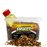 Paket Mix SENZOR Pelete Feeder 2mm, 660g + Activator Pineapple &amp; Krill 100ml