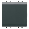 Tasta falsa 2M Gewiss Chorus negru GW12198