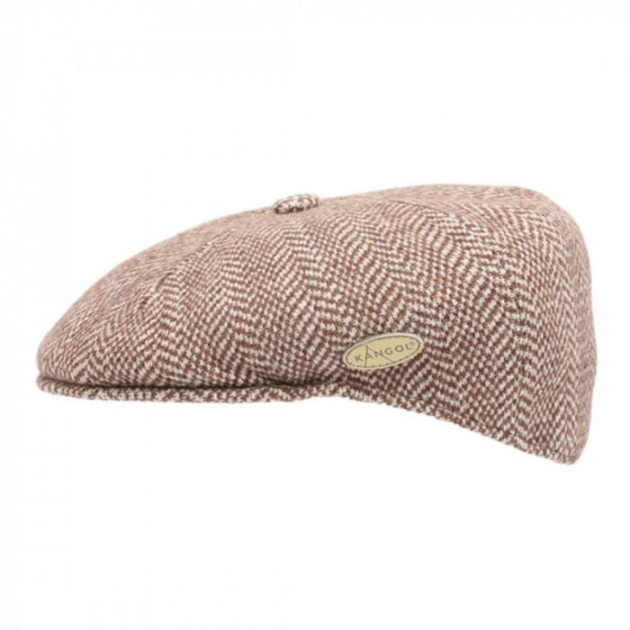 Sapca-Basca Kangol Herringbone 504 Maro (XL) - Cod 202878