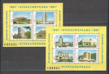 Romania.1987 Colaborarea cultural-economica-Bl. DR.491, Nestampilat