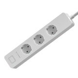 Prelungitor inteligent Blitzwolf BW-SHP9, 3 prize si 2 porturi USB, 3300W, 15A, Control de pe telefonul mobil SmartElectro IntelligentHouse