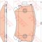 Set placute frana,frana disc AUDI A4 Cabriolet (8H7, B6, 8HE, B7) (2002 - 2009) TRW GDB1769