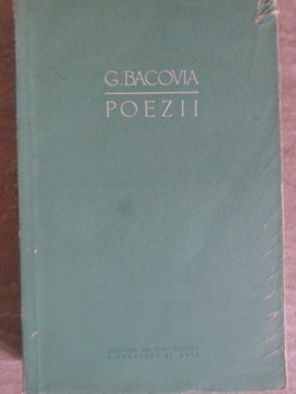 POEZII-GEORGE BACOVIA foto