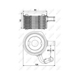 Radiator ulei motor, Termoflot Nrf 31178