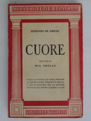 CUORE - EDMONDO DE AMICIS foto