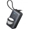 Baterie Externa Wireless Anker MagGo, 10000mAh, 35W, PD + QI, 1 x QI - 2 x USB-C, Neagra A1657H11