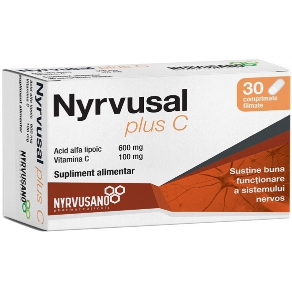 NYRVUSAL PLUS C 30CPR FILMATE