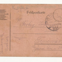 D2 Carte Postala Militara k.u.k. Imperiul Austro-Ungar ,1918 , Temesvar
