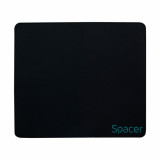 Mouse pad Spacer Pad, Cauciuc si material textil, Negru