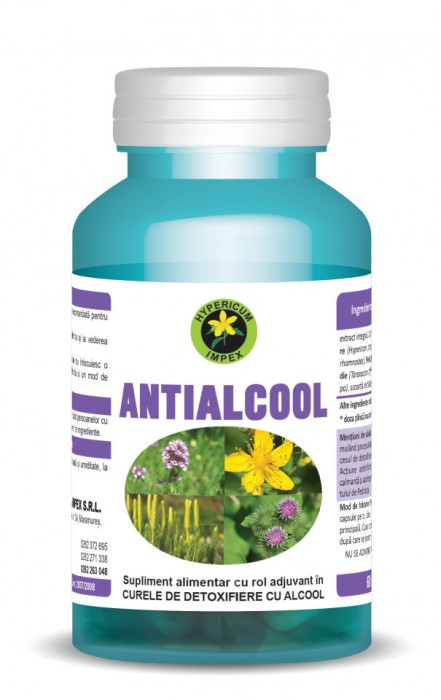 ANTIALCOOL 60cps HYPERICUM
