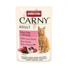 Animonda CARNY Cat Adult carne de vita, curcan ?i crevete 85 g foto