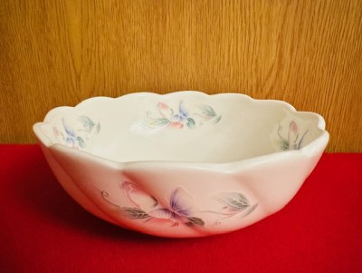 BOL DIN PORTELAN ENGLEZESC AYNSLEY FINE BONE CHINA- &amp;quot;LITTLE SWEETHEART&amp;quot; D13,5CM foto