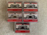 Lot 5 Casete Reportofon / Microcasete SONY - Inregistrate o singura data - 6