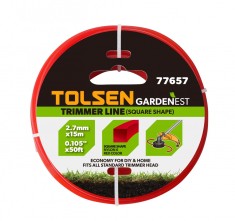 Fir de tuns, 2.7 mm x 15 m, (Forma patrata), GARDENEST, Tols foto