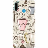 Husa silicon pentru Huawei P30 Lite, Coffe And Donuts
