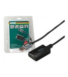 Repeater USB 2.0 USB A soclu - USB A mufa 5m DIGITUS DA-70130-4