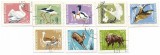 Romania (231) - Fauna din rezervatii naturale, 1968 - serie obliterata, Stampilat
