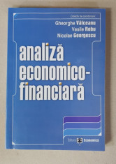 ANALIZA ECONOMICO - FINANCIARA de GHEORGHE VALCEANU ...NICOLAE GEORGESCU , 2004 , PREZINTA SUBLINIERI foto