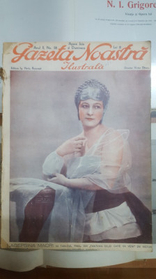 Gazeta Noastră Ilustrată, Anul 2, Nr. 58, 1929 foto