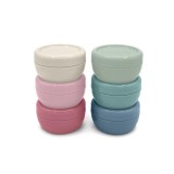 SET 6 BUC CUTII PENTRU CONDIMENTE, MELII, IVORY, SAGE, SLATE, BERRY, BLUSH,