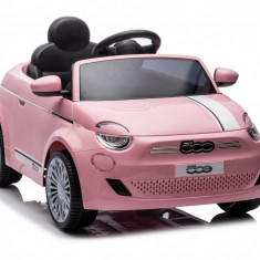 Masinuta electrica 12V cu licenta Fiat 500E Pink