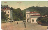 SV * SINAIA * POSTA si GARA * 1911 * trasuri * animatie, Circulata, Busteni, Printata