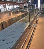 LINII AUTOSERVIR - VITRINE CALDE BAIN MARIE si RECI / ARAGAZ 4F si CUPTOR / HOTE INOX