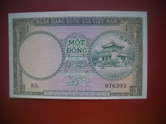 HOPCT VIETNAM DE SUD 1 DONG 1956 RARA UNC foto